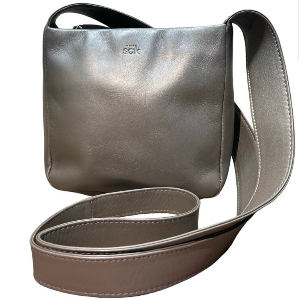 The Sak Mini Leather Crossbody Purse